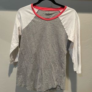 J. CREW BASEBALL TEE!